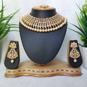 Antique Necklace Set in Gold finish in Different Color - JIA496/JIA931/JIA932/JIA1099/JIA1100